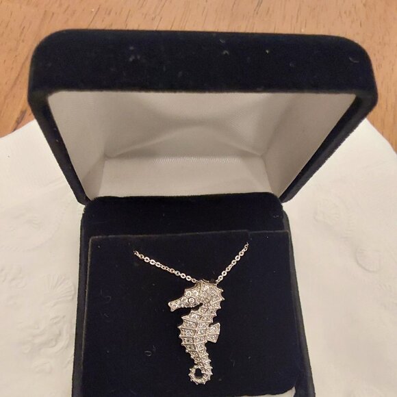 SEAHORSE NECKLACE, VERY BEAUTIFUL VINTAGE - Picture 3 of 16